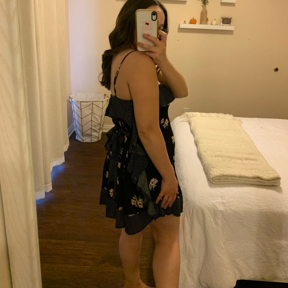 Lulus Ruffle Dress - Picture 4 of 5